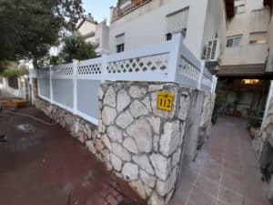 התקנת גדר לגינה בשוהם