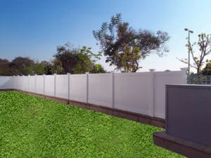 התקנת גדר של פנסי במגדל העמק