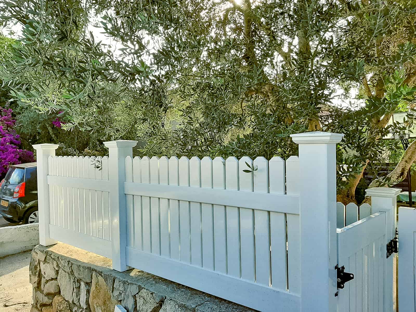 גדר לגינה חומרים מומלצים